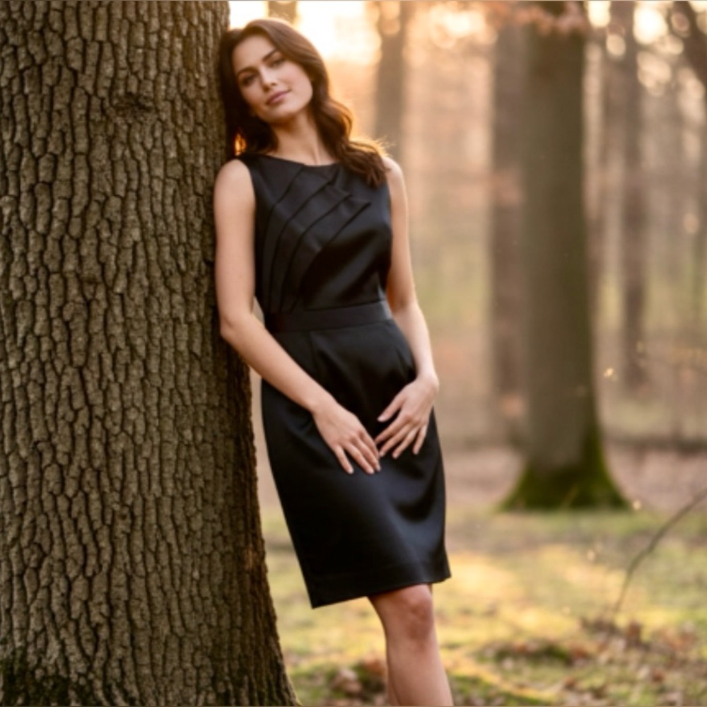 Max & Cleo Black Sleeveless Dress - Picture 15 of 16